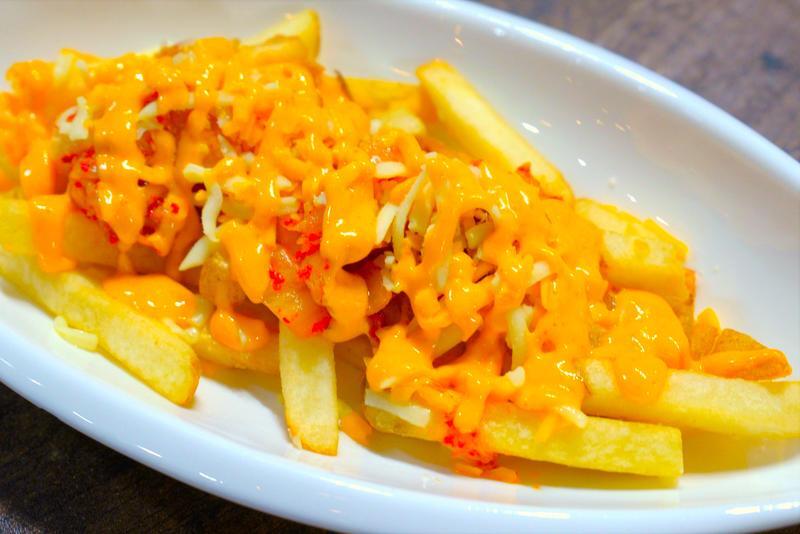 Kimchi Cheese Fries