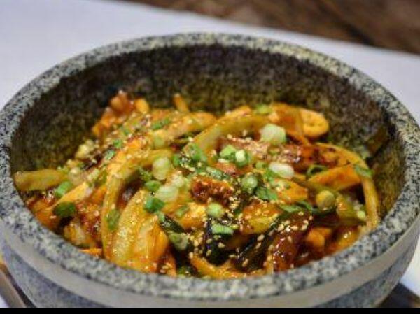 Spicy Squid Rice