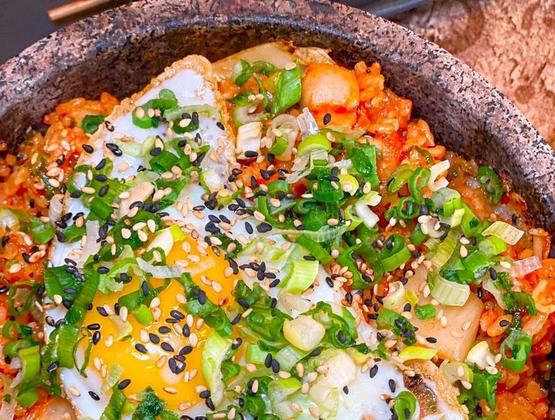 Spicy Pork Kimchi Fried Rice