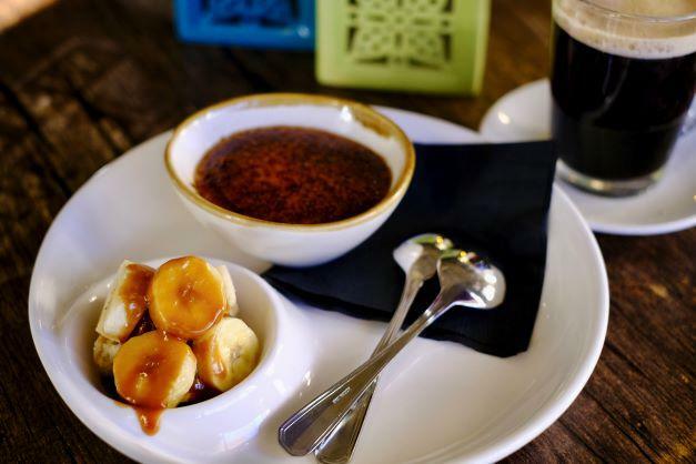 Banana Foster Creme Brulee